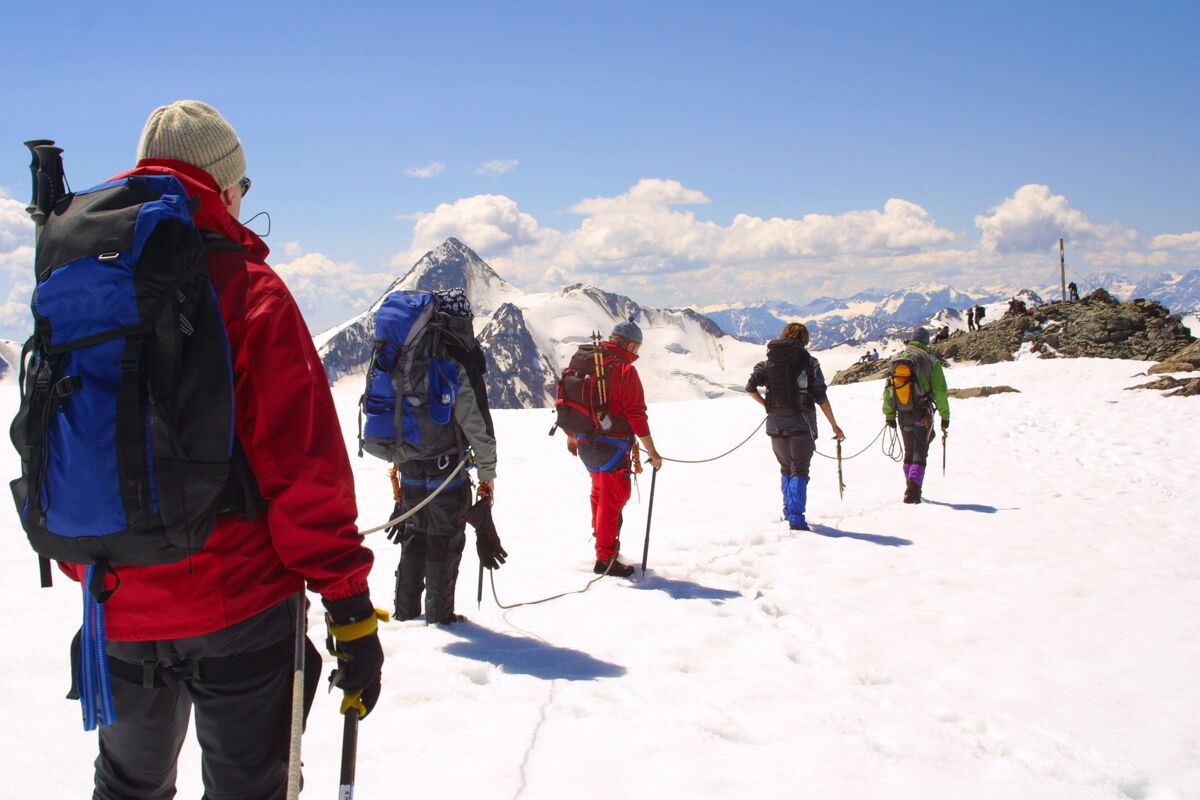 Wanderung im Schnee